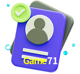 Tornar-se um membro do Game71 é muito simples